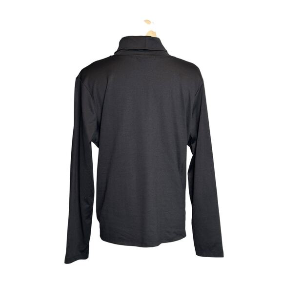 A'NUE LIGNE black long sleeves turtle neck top size Large - Picture 2 of 14